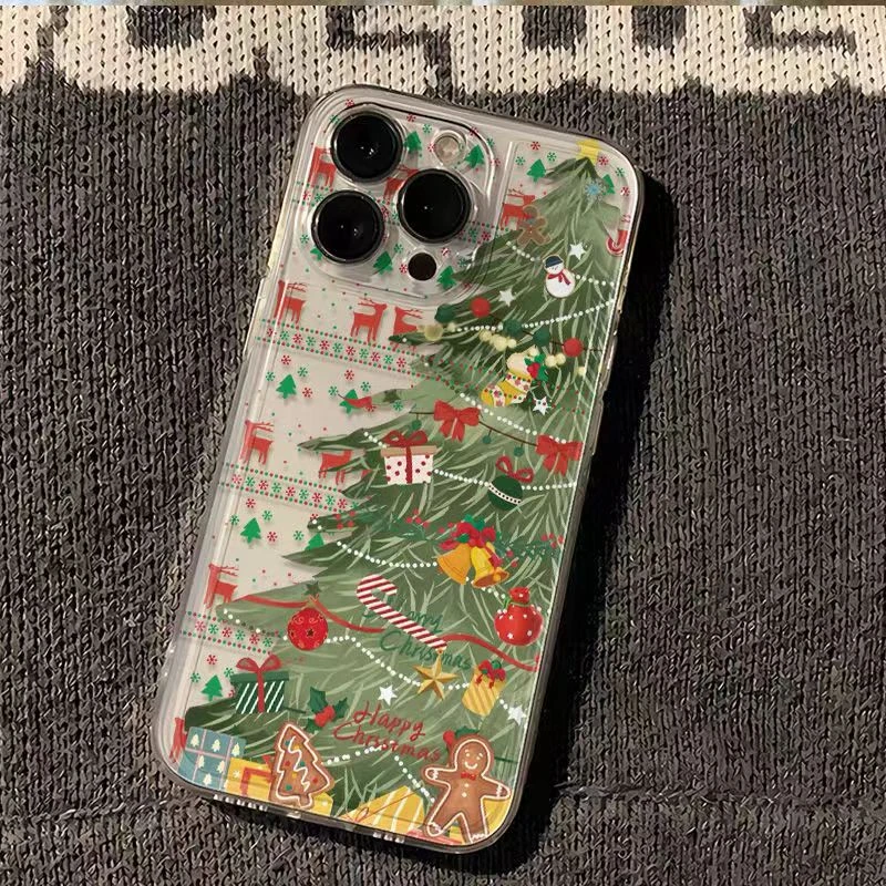 圣诞礼盒适用iphone15pro/14/13手机壳苹果12/11华为vivo小米oppo