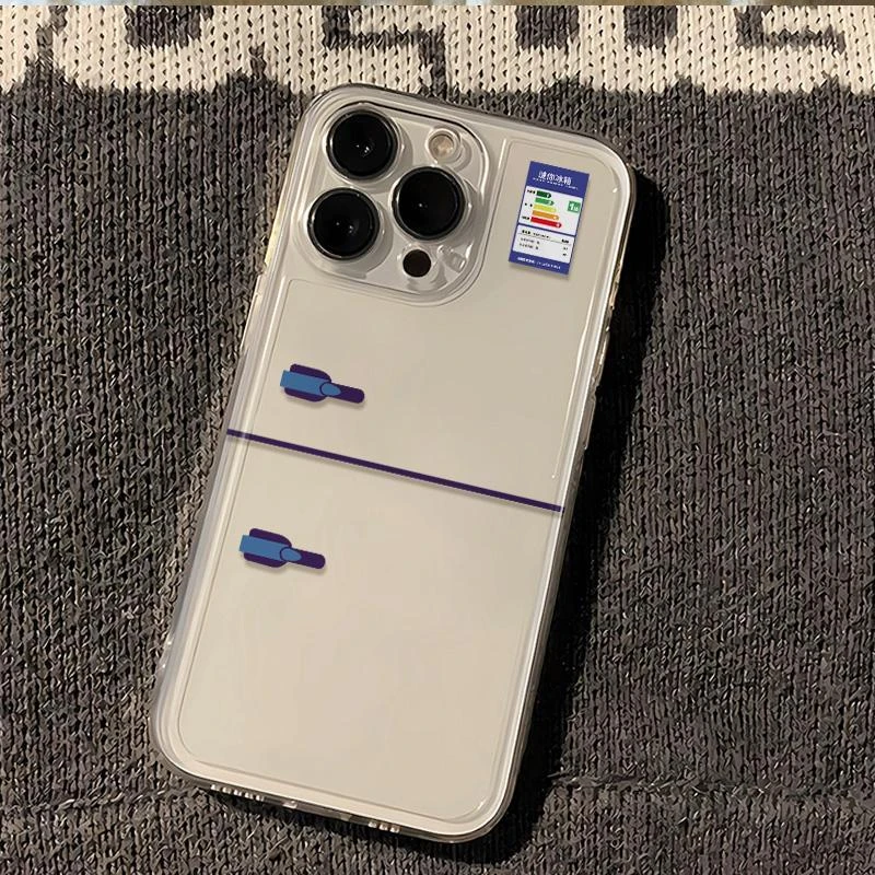 冰箱门适用iphone15pro/14/13手机壳苹果12/11华为vivo小米oppo