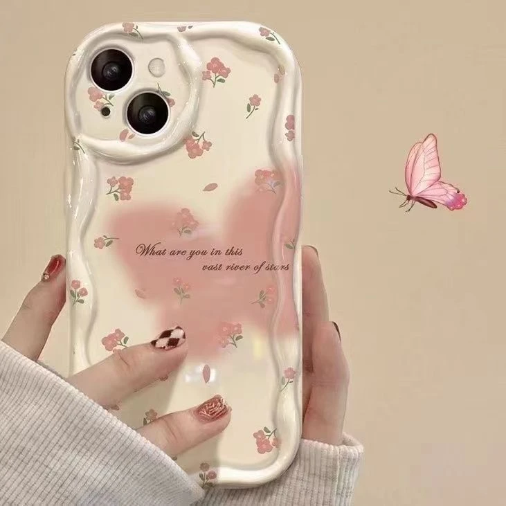 小碎花适用iphone15pro/14/13手机壳苹果12/11华为vivo小米oppo