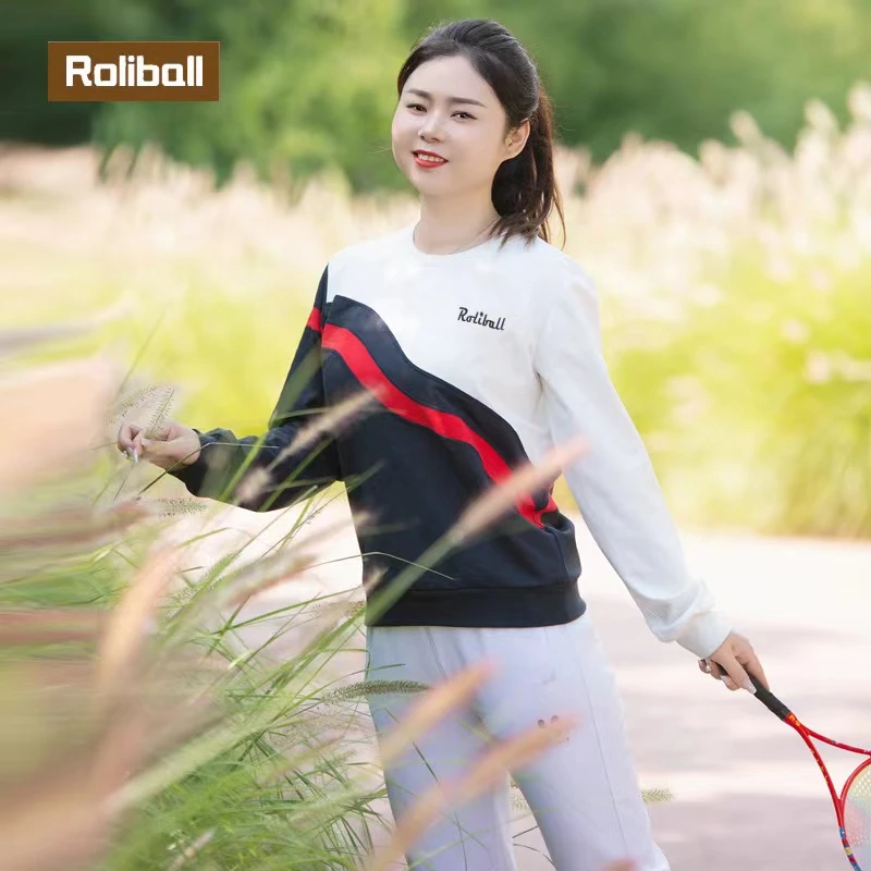 华柔体育太极柔力球新款 青柔卫衣 柔力球表演服女士服装
