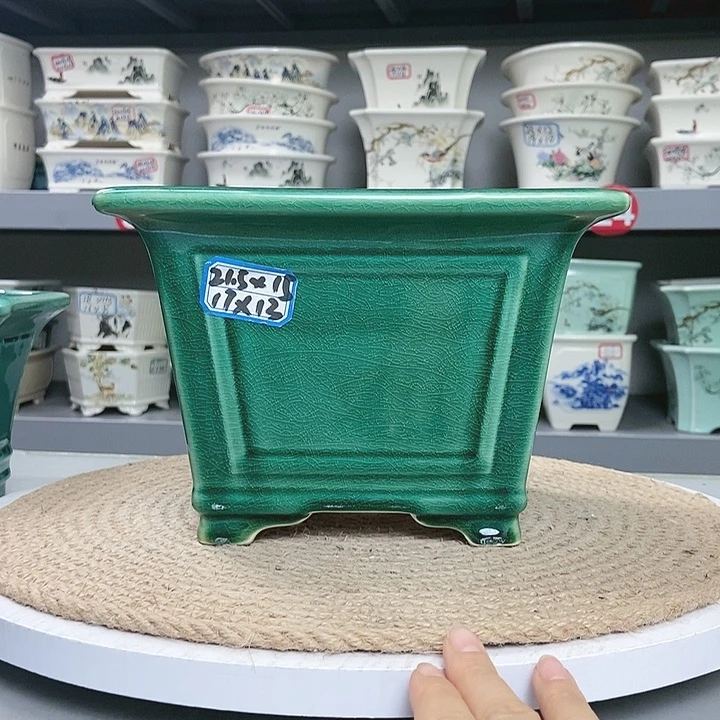 紫砂花瓶紫砂花盆