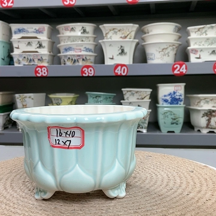 紫砂花瓶紫砂花盆