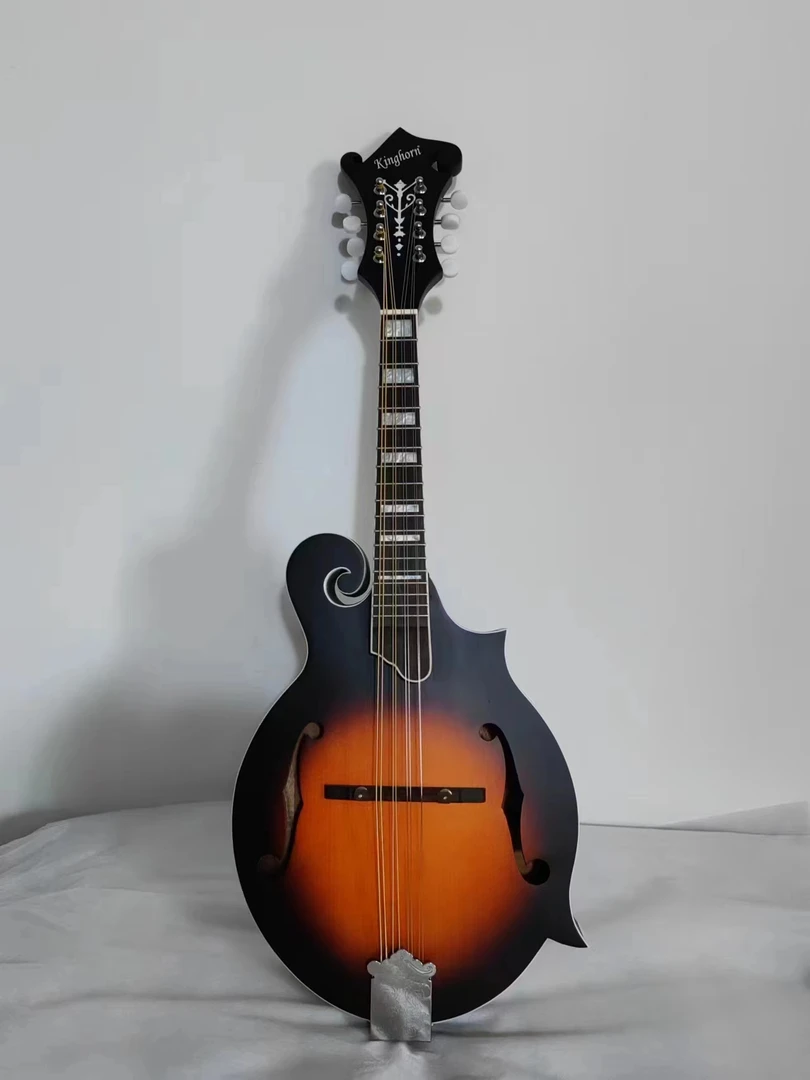 Kinghorn曼陀铃八8弦琴F型曼陀林云杉桃花心合板