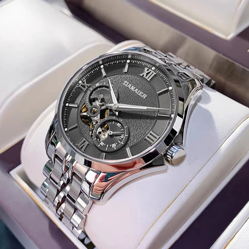 手表男士全自动机械潮流时尚防水夜光腕表828-HG