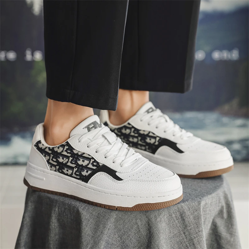 BV夏季新款百搭耐磨透气男鞋时尚运动低帮增高休闲板鞋情侣潮鞋