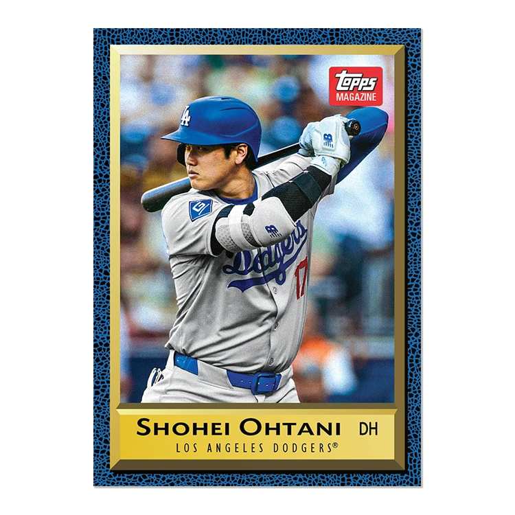 2024 Topps TBT 110 洛杉矶道奇队 大谷翔平 复古球星卡