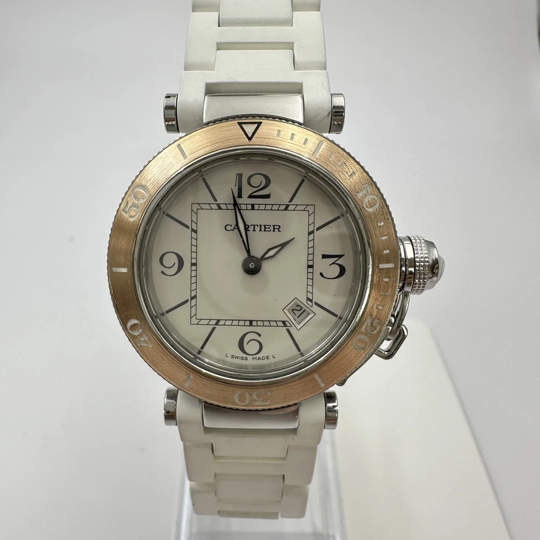95新 Cartier/卡地亚 帕莎系列/35mm/自动机械/单表