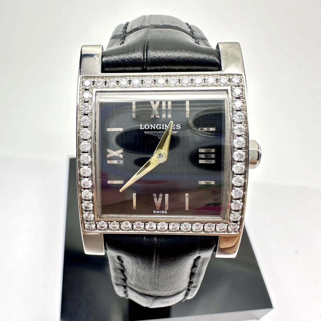 95新 Longines/浪琴 戴绰维娜系列/21*21mm/石英/单表/2999