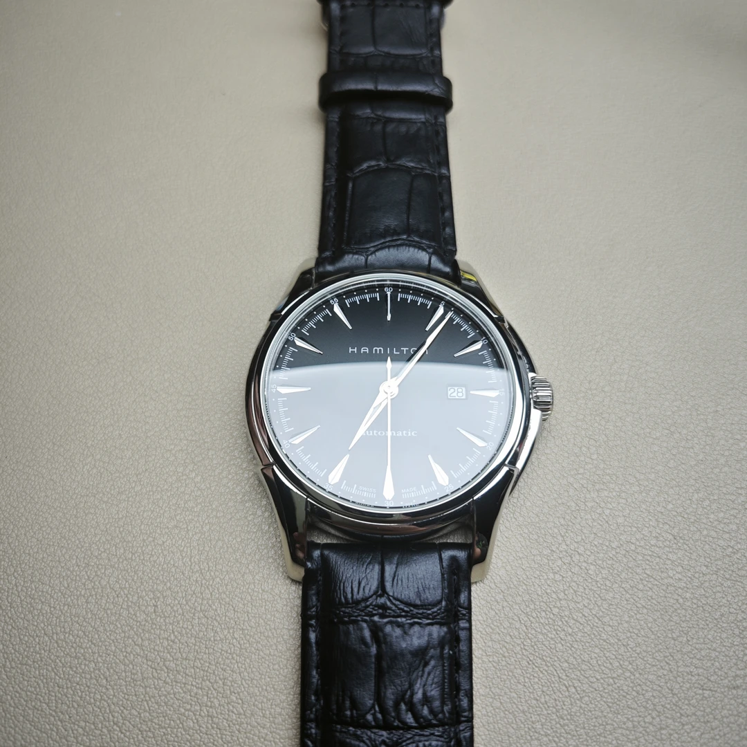 95新 Hamilton/汉米尔顿 爵士系列/自动机械/43.5mm/大魔王单表