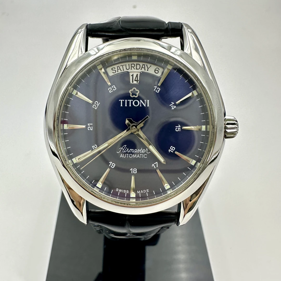95新 Titoni/梅花 空霸系列/38.5mm/机械/单表