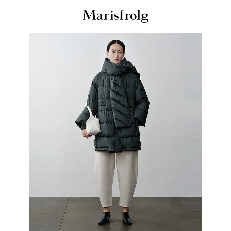 Marisfrolg 冬季中长款羽绒服A1DE4705Y