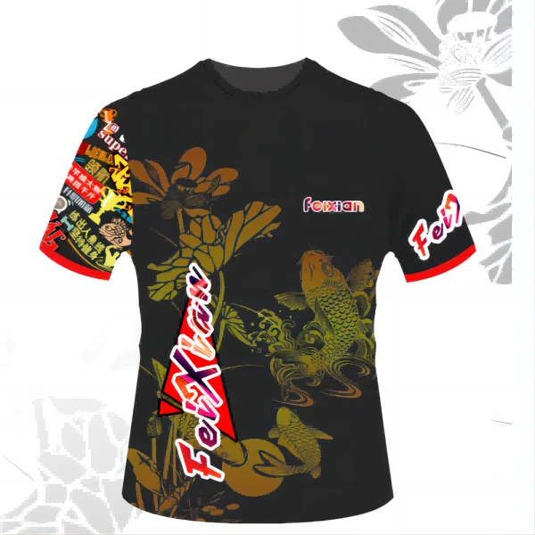 艾蒂欧潮渔人飞鱻T恤衫