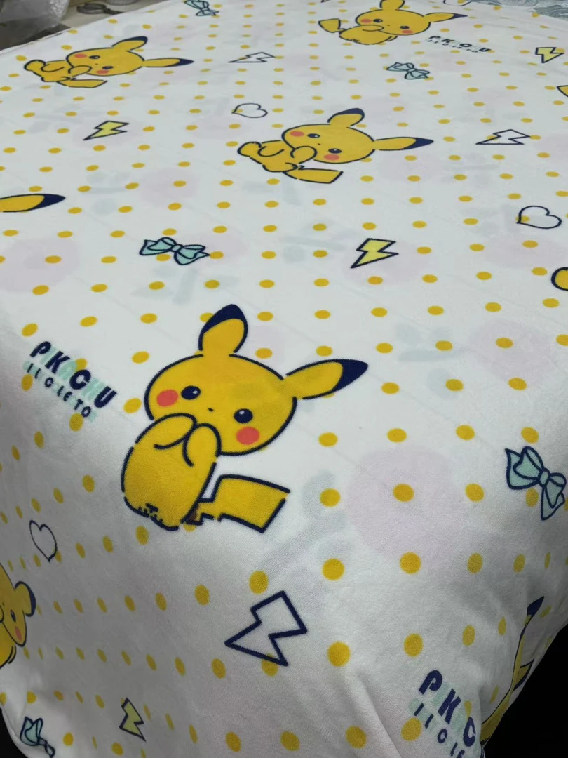 【董事长专属】婴儿绒被套 2.0mx2.3m（皮卡丘）