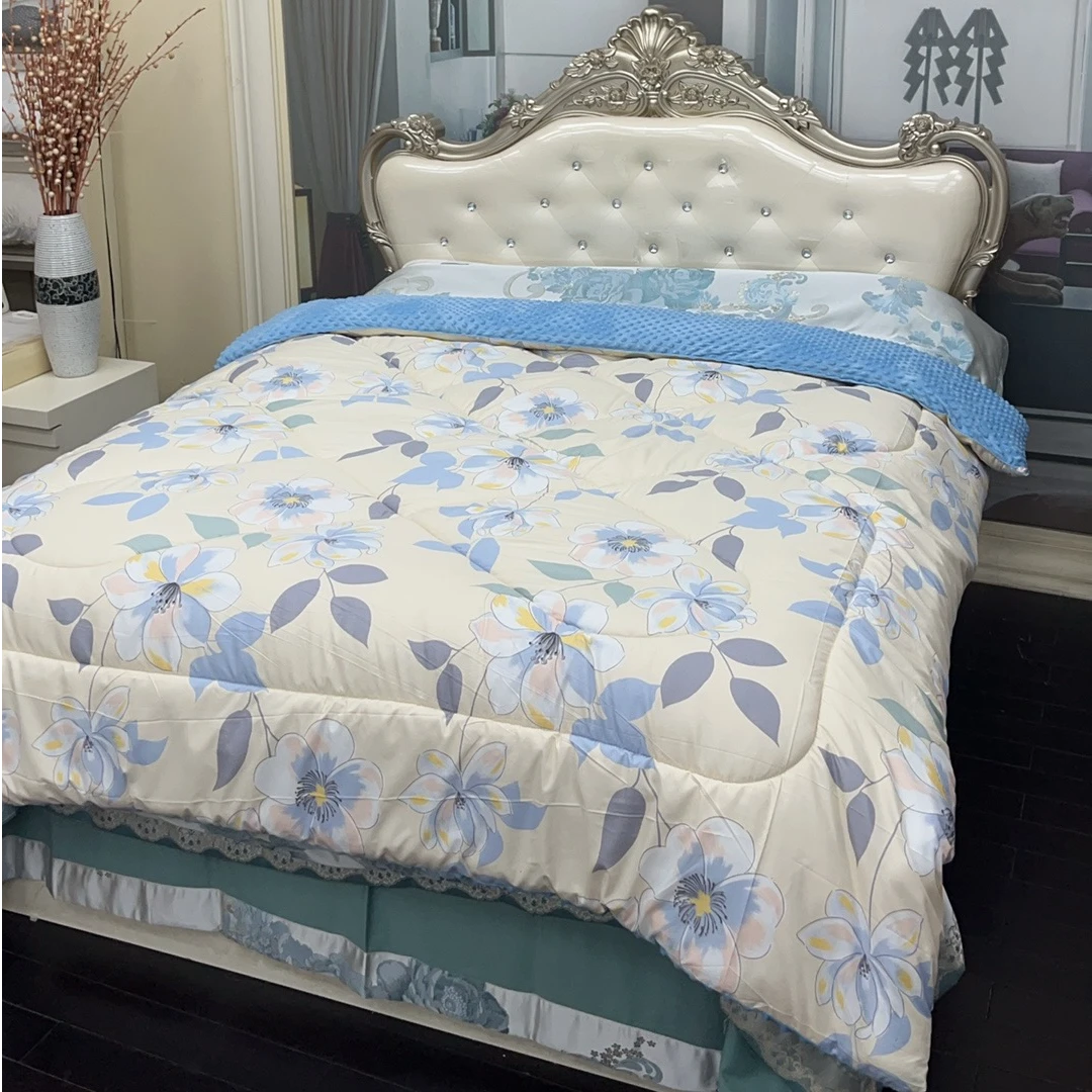 2.0mx2.3m【董事长专属】豆豆绒亲肤保暖冬被春秋被8