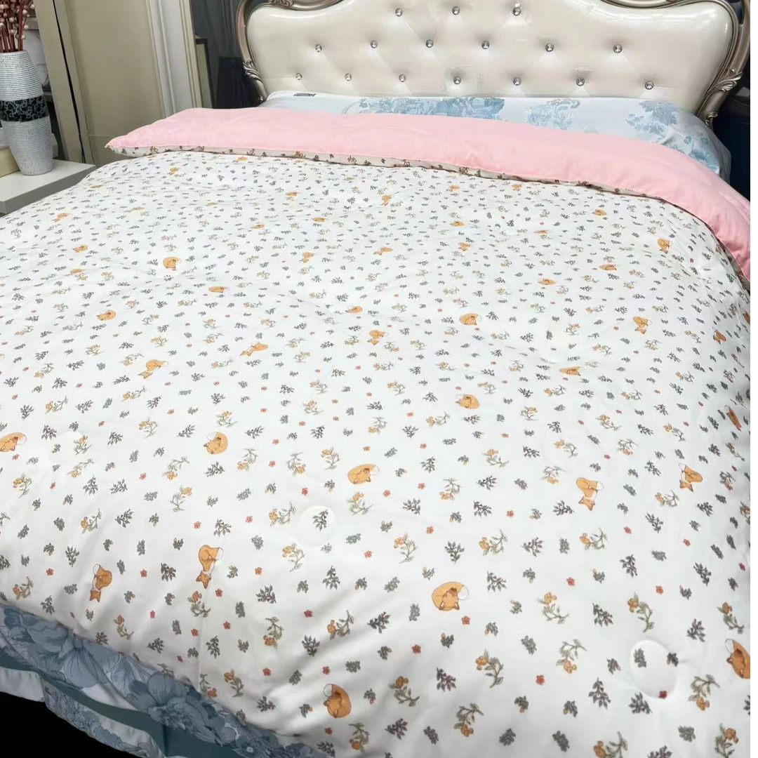 2x2.3m【董事长专属】品牌尾单 花边工艺款 超柔加厚冬被春秋被亖1