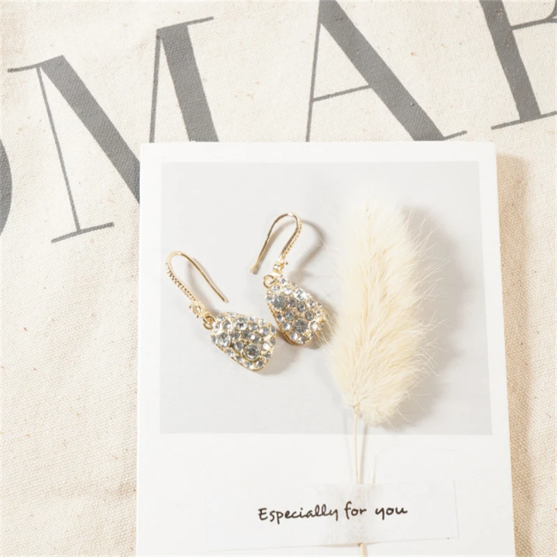 铜合金耳饰 萱 复古耳环女气质高级感设计感小众轻奢耳饰N1119