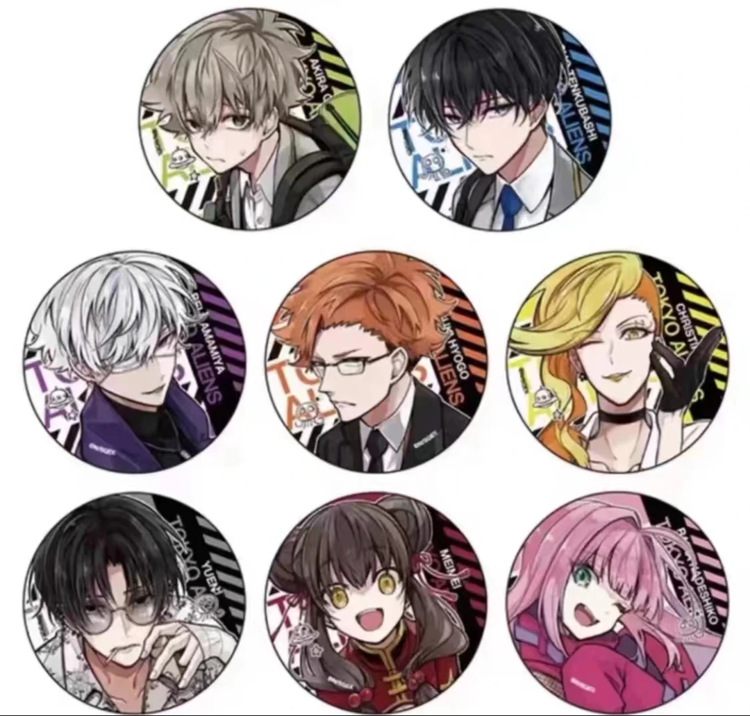 【东京异星人】东异cafe原画一弹吧唧（盲袋代拆）