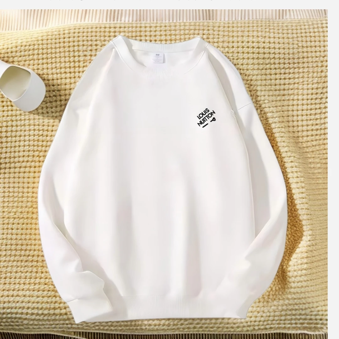 W336 ！新款宽松圆领华棉卫衣春秋款卫衣钉子（卫）