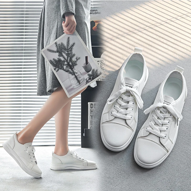【特价新款】2025小白鞋春季新款女学生妈妈跑步运动厚底增高休闲鞋