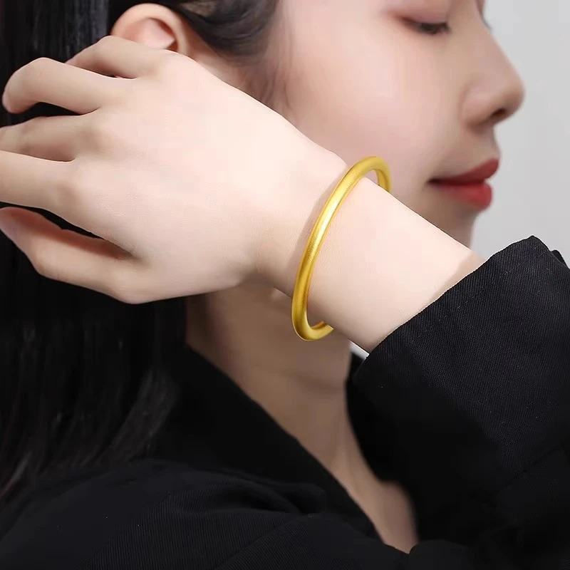 铜合金手镯 手镯仿真古法手镯传承细心经三生三世不掉色女式