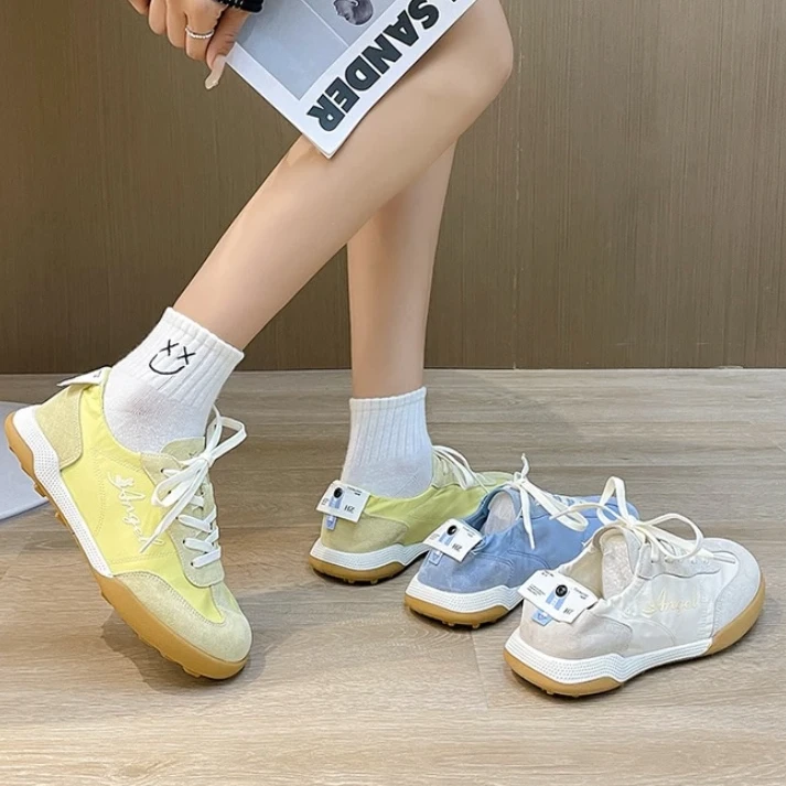 时尚休闲鞋女鞋新款春秋板鞋运动鞋夏季透气百搭舒适潮鞋春季软底
