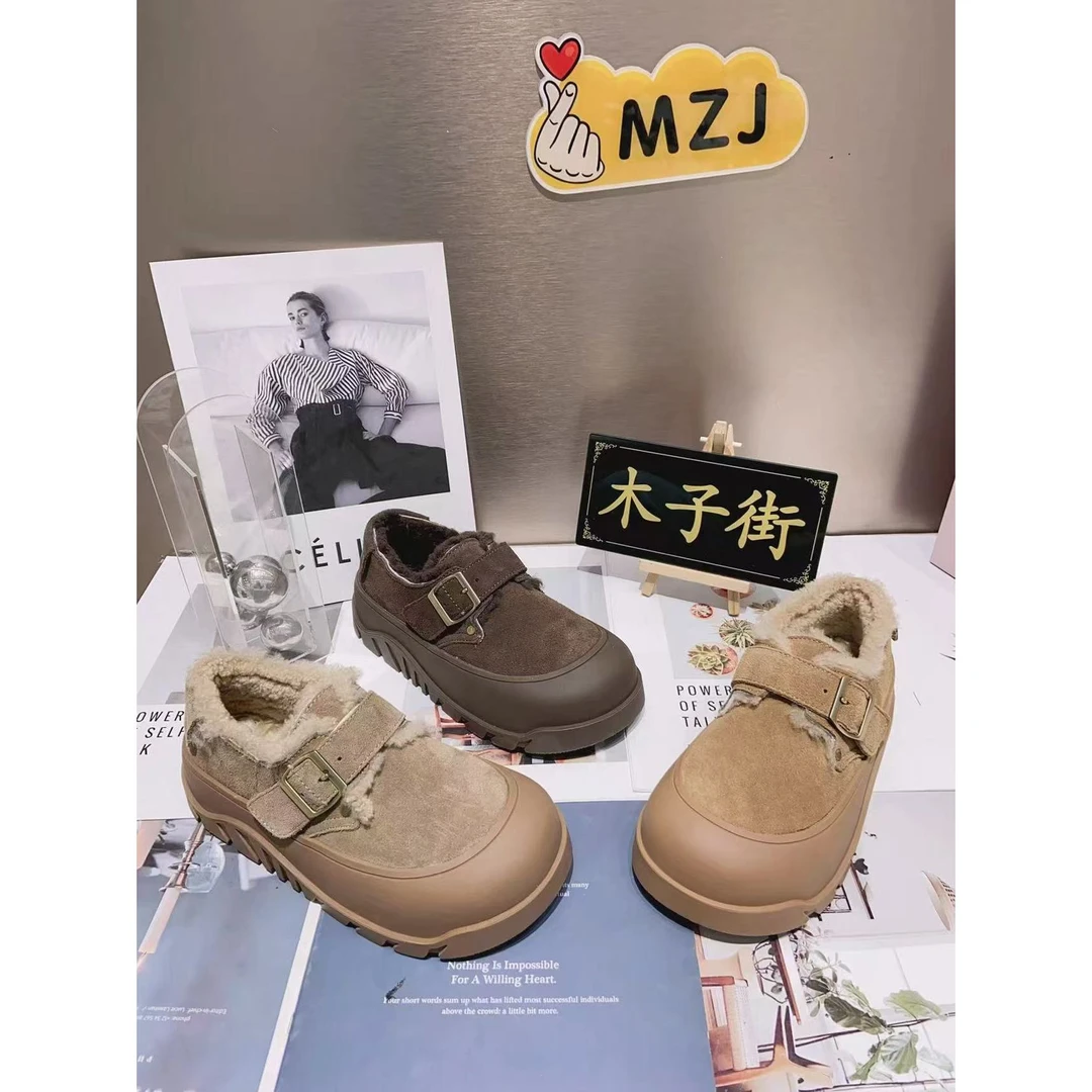 新款气质休闲百搭女士{大棉}勃肯休闲鞋A/MZJ/57-588