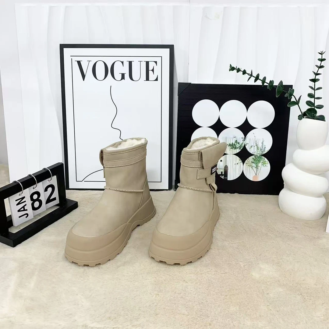 新款气质休闲百搭女士{大棉}雪地靴A/LD/9207