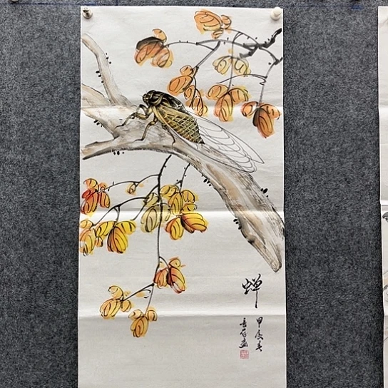 绘画国画作品入选100