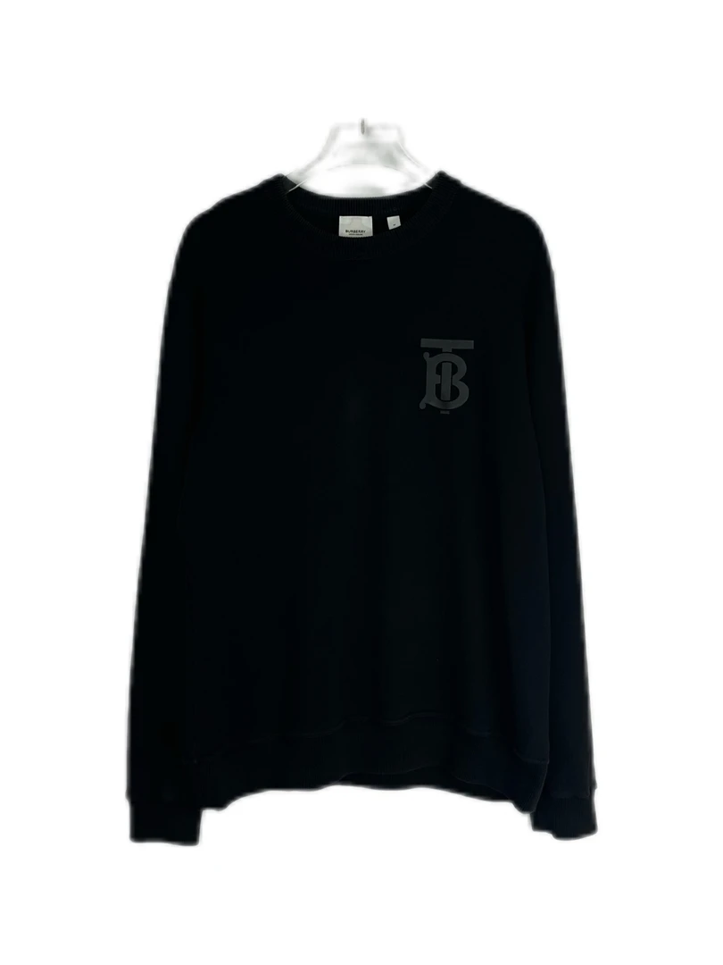 99新 9371737 Burberry 博柏利 TB印花圆领套头卫衣 M码