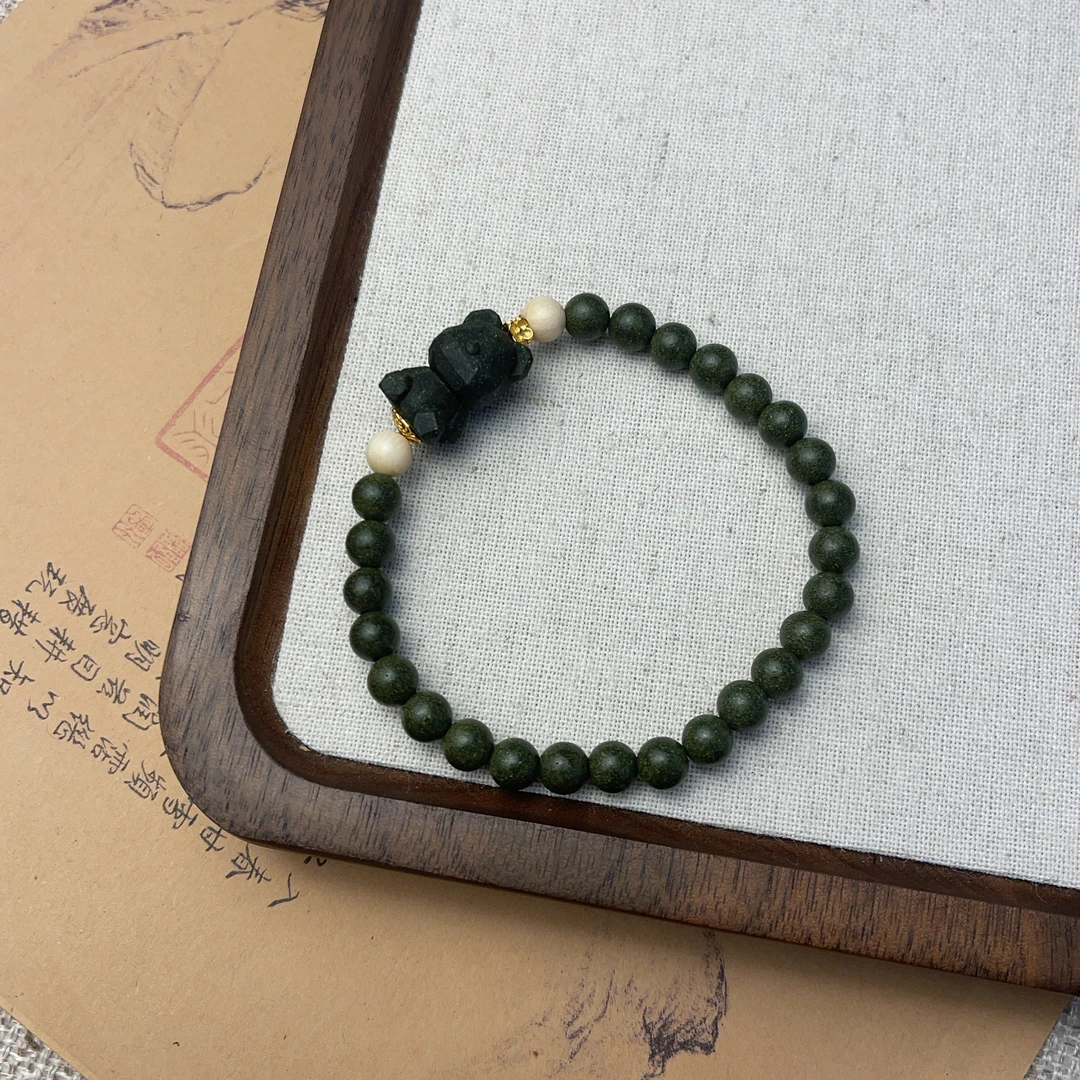 【珊木居】HXZ163 熊出没  0.6古方合香珠