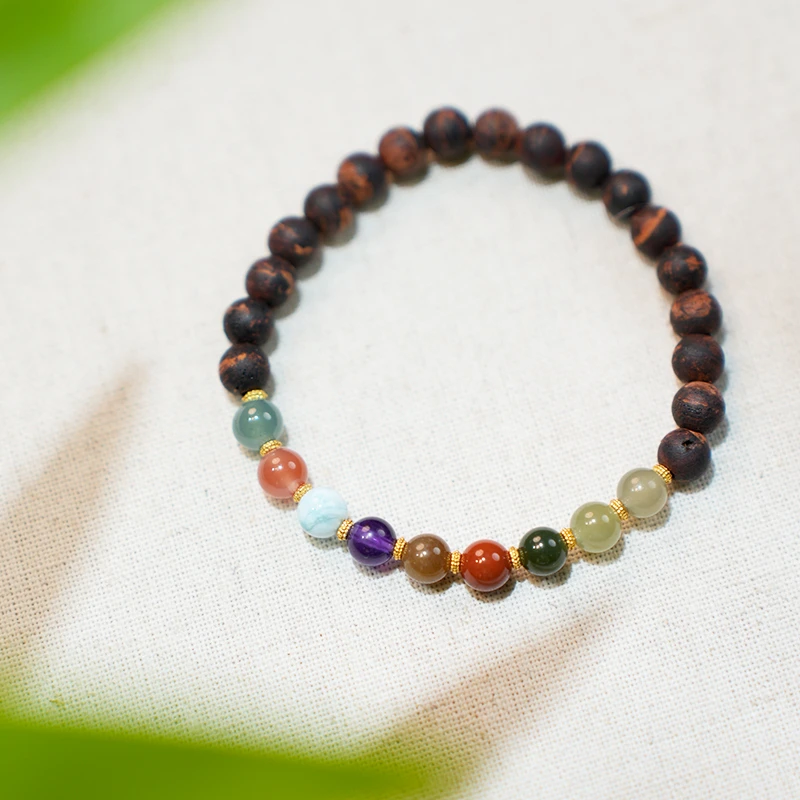 【珊木居】JZX021 天池 降真香黄金甲 0.6单圈木艺品