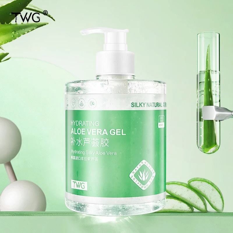 TWG补水芦荟胶500g保湿滋润芦荟凝胶大容量