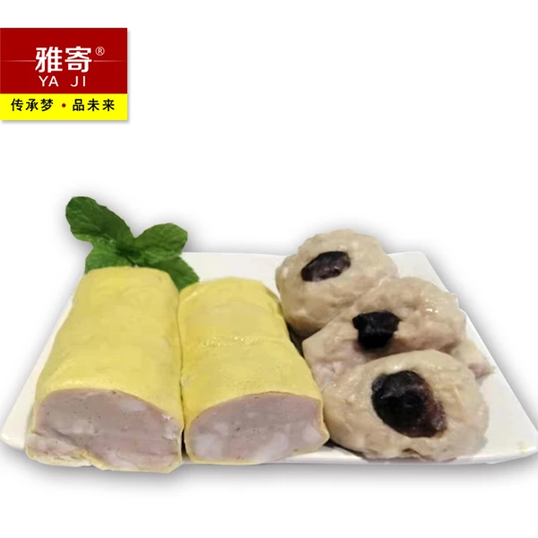 【家庭装】黑土猪肉卷春香信二合一包装每包500g共4包