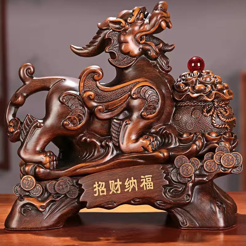 高档招财貔貅摆件聚财家居办公装饰摆件店铺开业送礼品工艺品