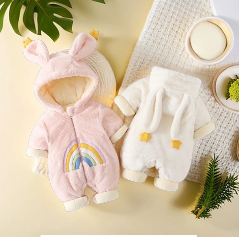 【115】纯棉套头包屁衣 宝宝幼儿连体纯棉哈衣爬服秋冬季