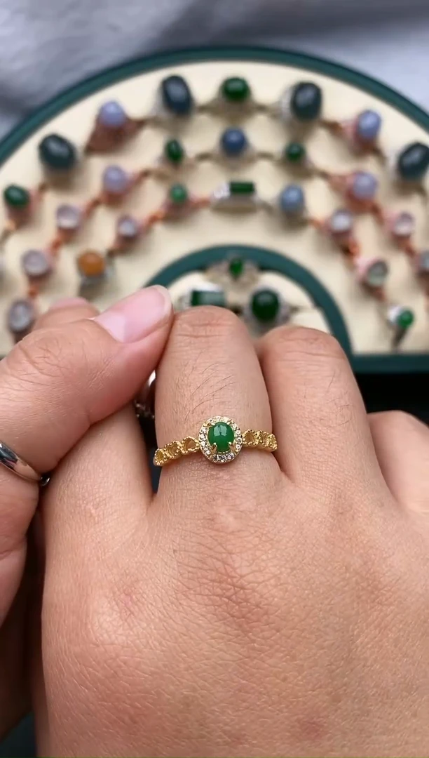 【闪购商品】翡翠戒指未镶嵌74