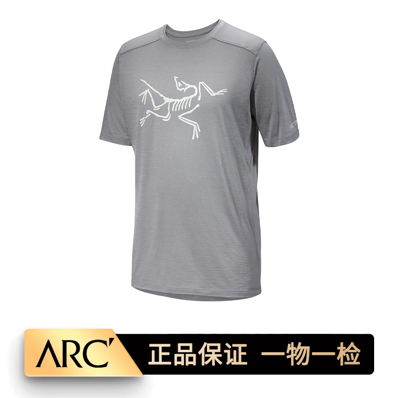 【正品】始祖鸟Ionia Merino Wool美利奴羊毛 速干短袖T恤 大标 男