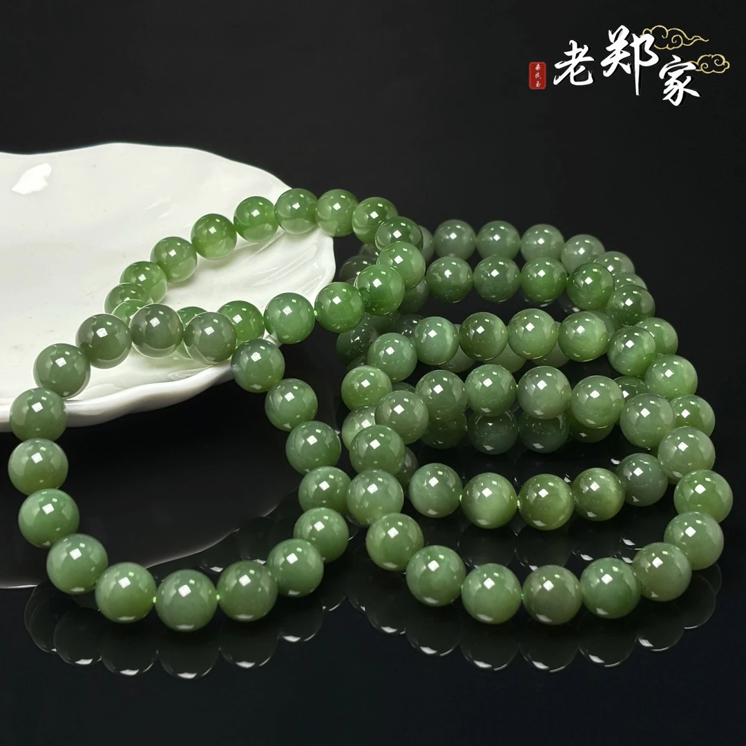 【老郑家】和田玉手串 约11mm+ (多样性发一件) 1778