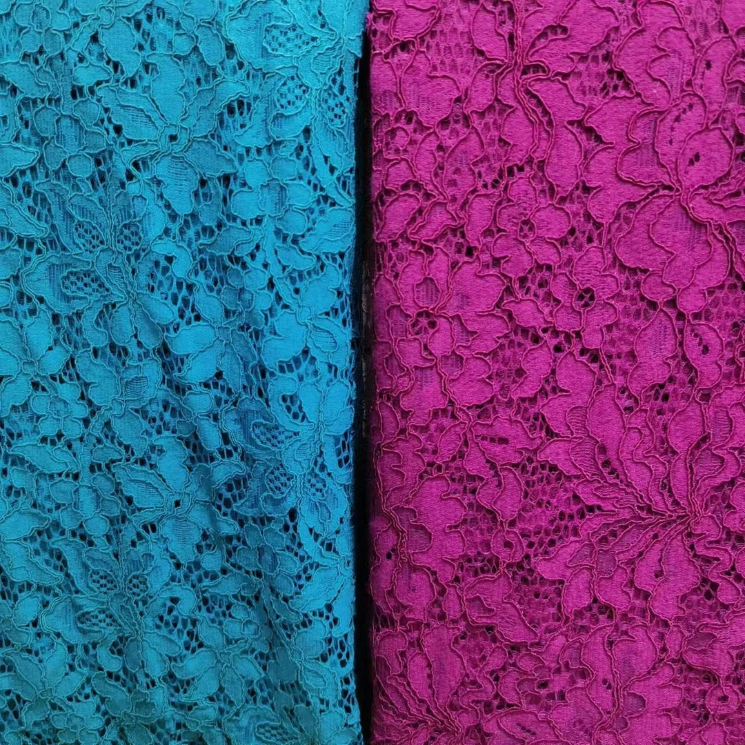 48号蕾丝布料三醋酸布料