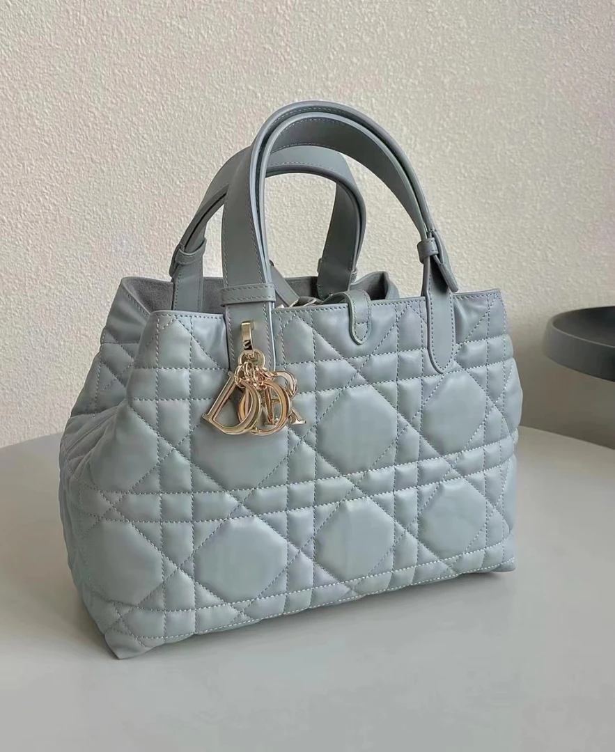99新 DIOR/迪奥  岩石灰toujours托特包 23年 29cm 9394851