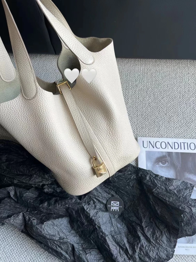 95新 Hermes/爱马仕 Hermes 22奶昔白菜篮子  8896826