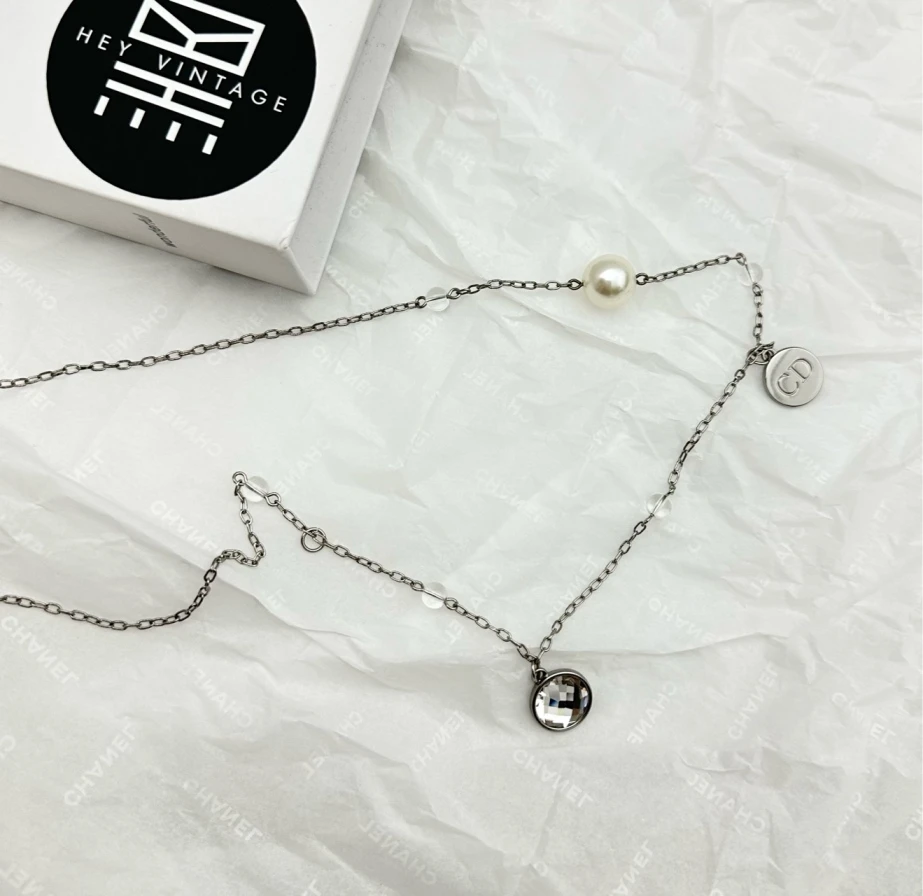 95新 黑黑中古/ dior 毛衣链 5376119