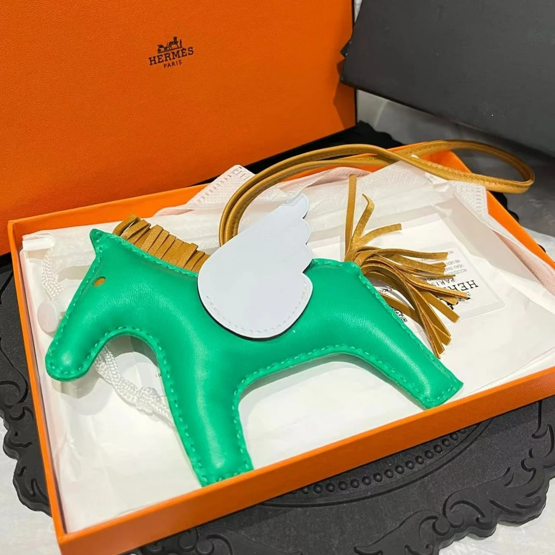 全新未使用  hermes 绿色小马 3429535拍下送中检