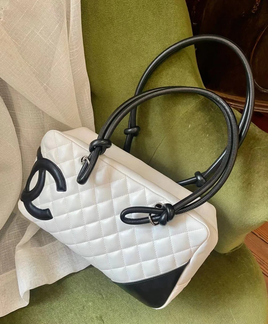95新 Chanel/香奈儿 熊猫康鹏枕头包 28cm 11676782
