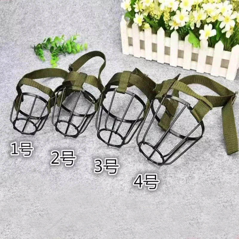 【宠大条】金属铁狗嘴套嘴笼口罩大中小型犬防咬狗嘴套可以饮水透气