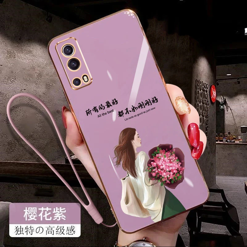 vivoy53s手机壳5G刚刚好女款防摔壳V2111A全包软壳硅胶超薄保护套