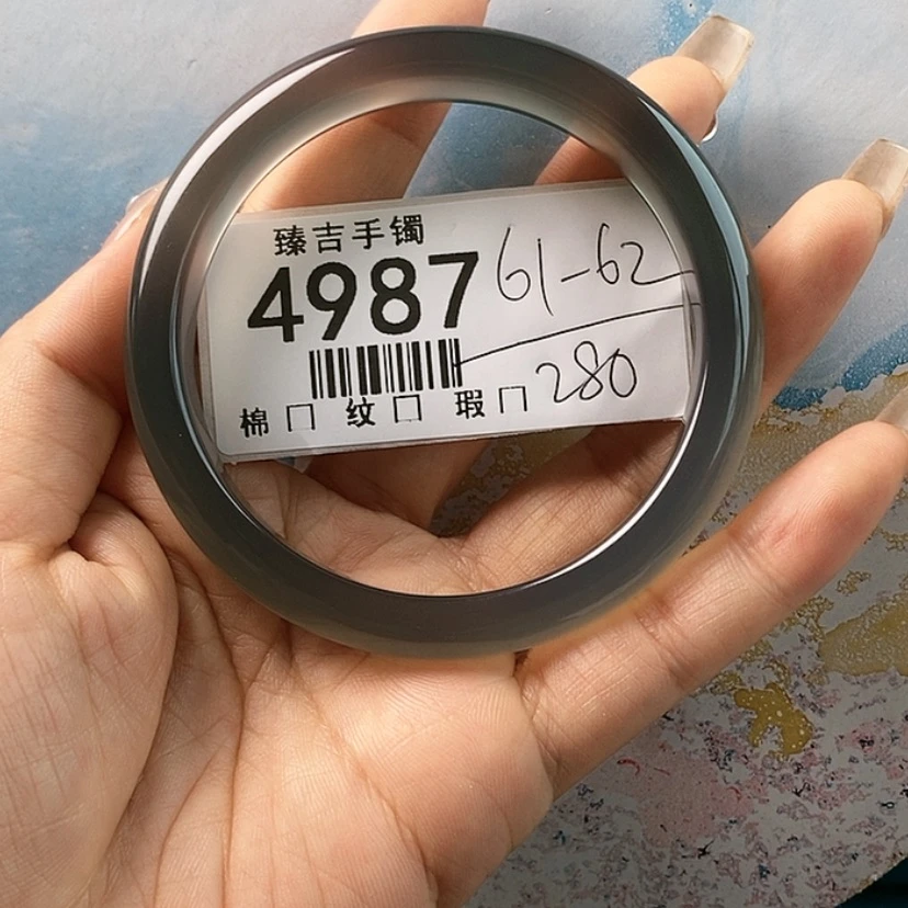 【闪购商品】石英质玉手镯未镶嵌磊*卞4987