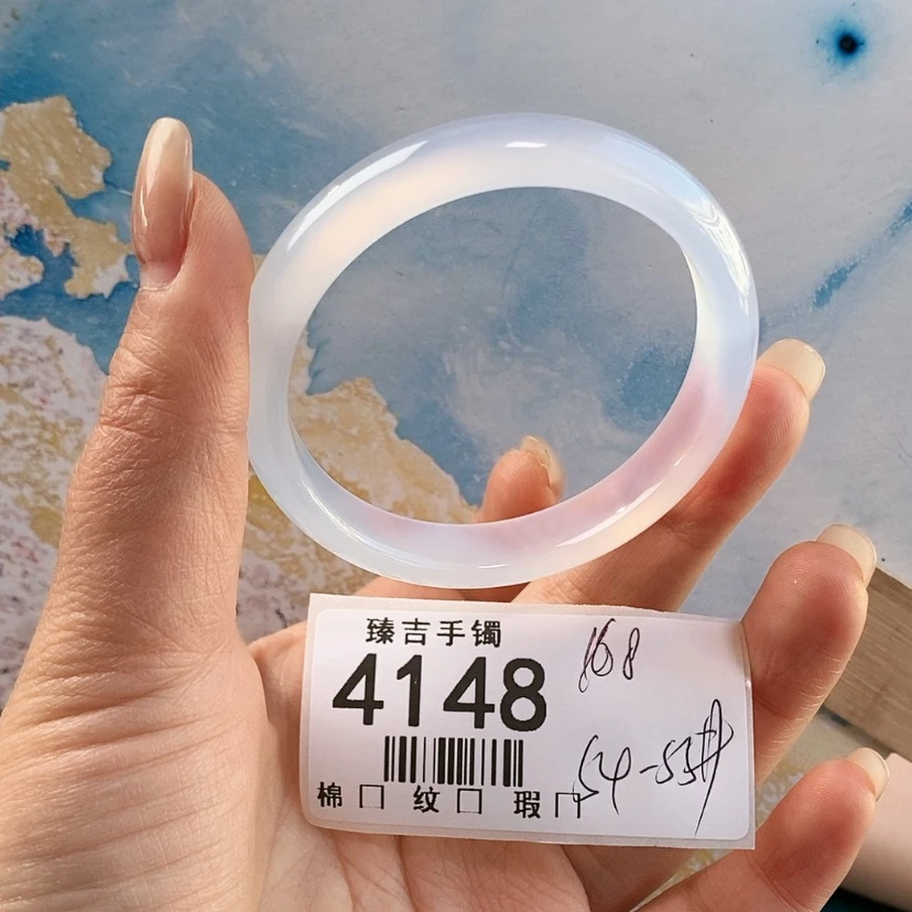 【闪购商品】石英质玉手镯未镶嵌4148