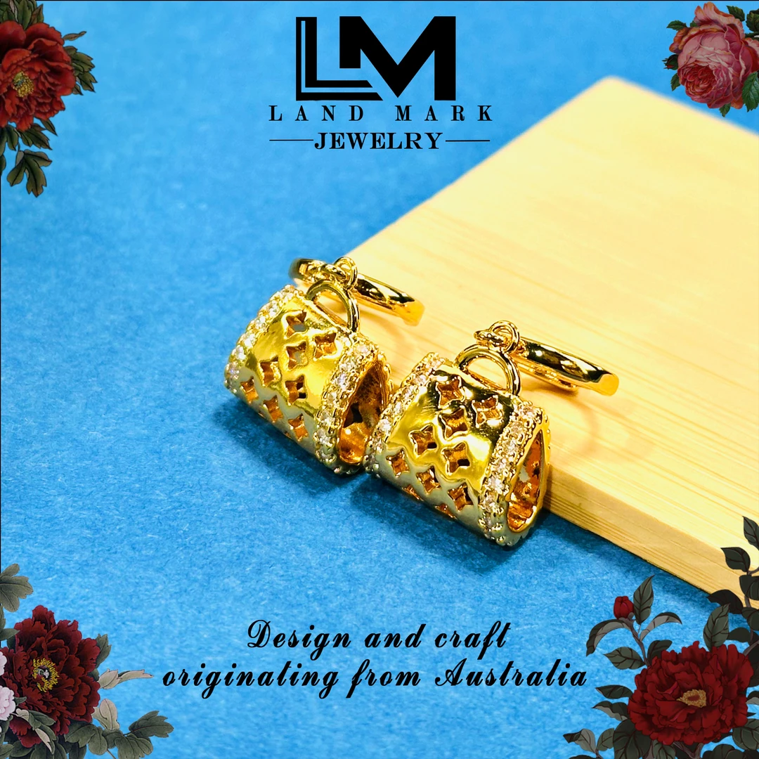 【小香包】法式轻奢优雅设计气质百搭耳钉Z-8012