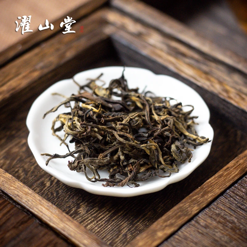 濯山2025年古树滇红茶云南勐海贺开老寨特级功夫茶叶50/200克